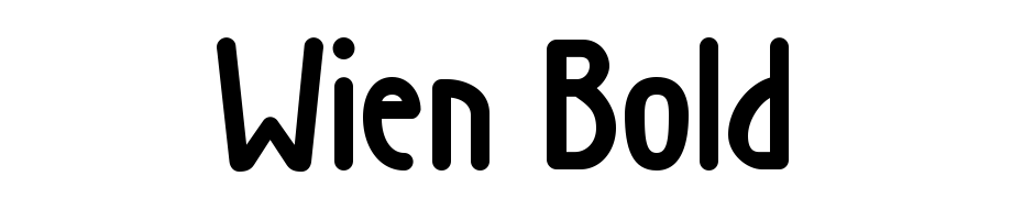 Wien Bold cкачати шрифт безкоштовно